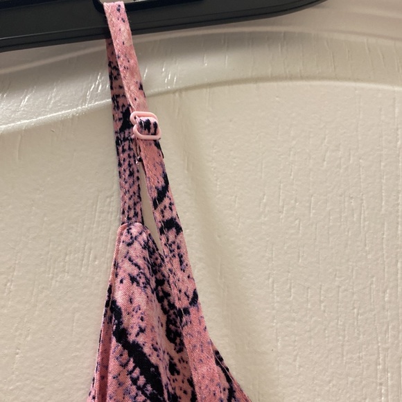 LF Pink Snake Print Romper - Picture 8 of 8